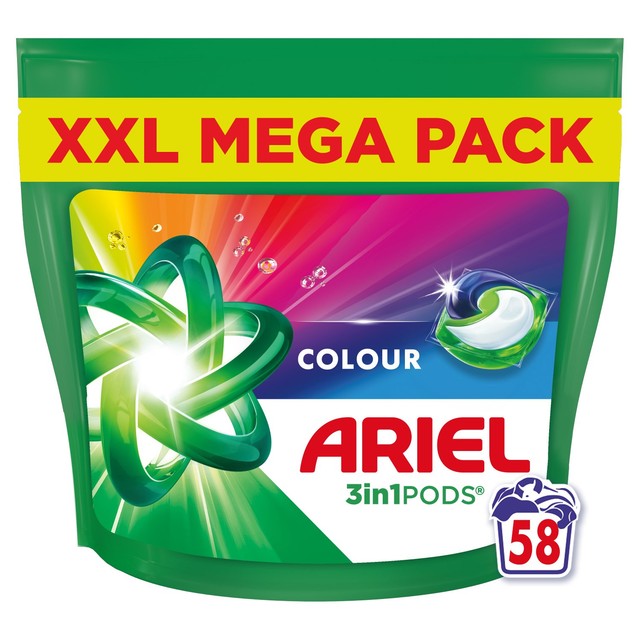 Ariel Colour Washing Capsules 60 Washes - British product