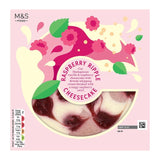 M&S raspberry ripple cheesecake 475g, imported from the UK