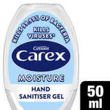 Carex Moisture Antibacterial Hand Sanitiser Gel 50ml - British product