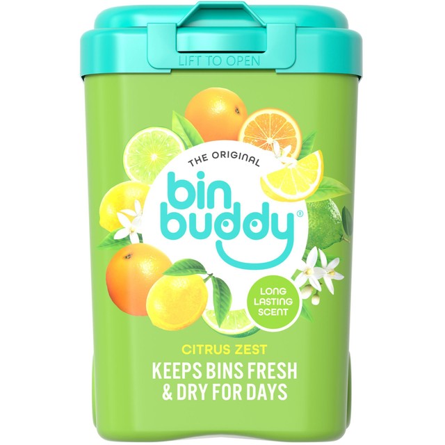 Bin Buddy bin deodoriser Citrus Zest 450g - British product
