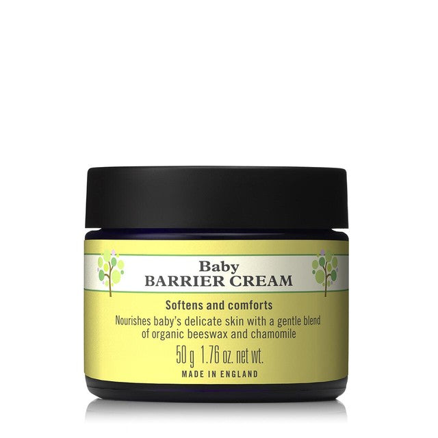 Neal's Yard Remedies baby barrier cream 50g, imported from the UK