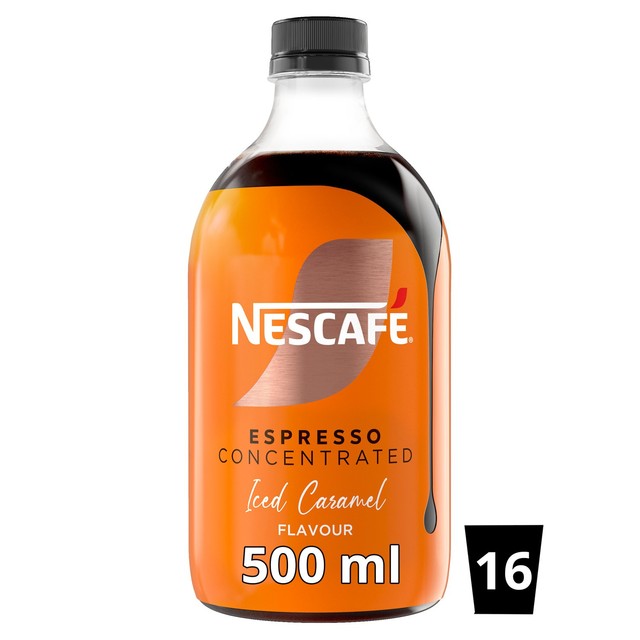 Nescafe espresso concentrated iced caramel 500ml - British product