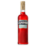 Campari bitter aperitif spirit bottle 70cl - British product