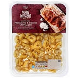 M&S prosciutto and ricotta cappelletti 250g, imported from the UK