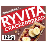 Ryvita Wholegrain Crackerbread 125g, imported from the UK