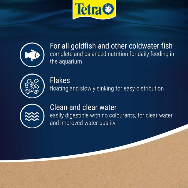 Tetra Goldfish Flakes 52g (British brand)