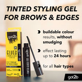 got2b tinted brow gel dark brown to black 16ml, UK version