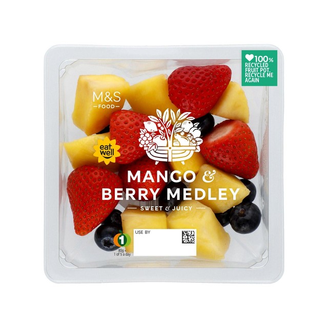 M&S Mango and Berry Medley 250g (British brand)
