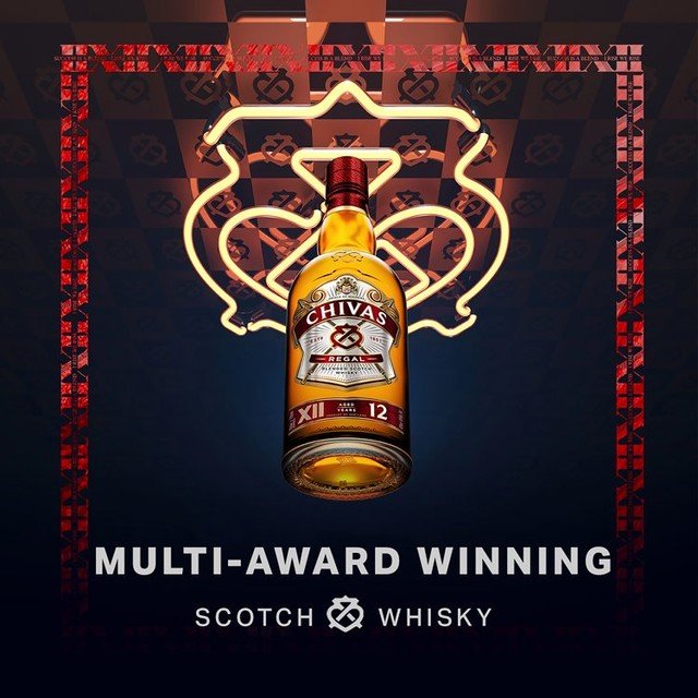 Chivas Regal 12 Year Old blended Scotch whisky 70cl - British product