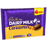 Cadbury caramel chocolate bar 4 x 37g - British product