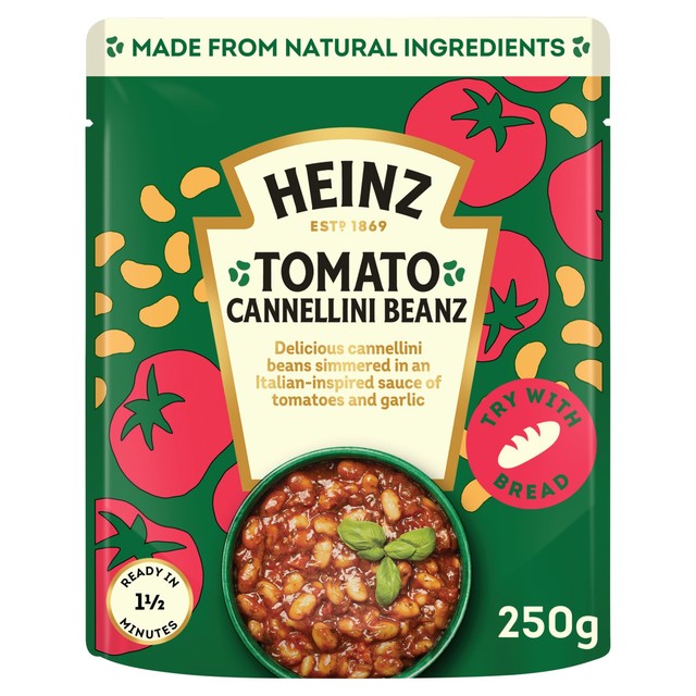 Heinz canned beans Italian-Style 250g, UK version