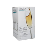 Mikasa Julie champagne flutes 8oz set of 4, imported from the UK