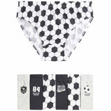 M&S Boys Football Briefs Black Mix 7 Pack, imported from the UK