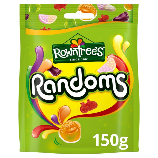 Rowntree's assorted fruit flavoured chewy sweets 150g, imported from the UK