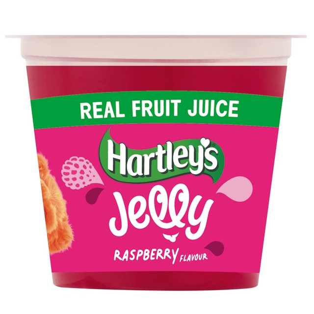 Hartley's raspberry jelly pot 125g, UK version