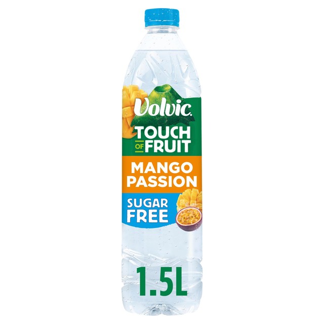 Volvic mango passion sugar-free flavoured water 1.5L (British brand)