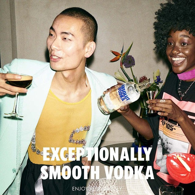 Absolut Blue Swedish vodka 35cl - British product