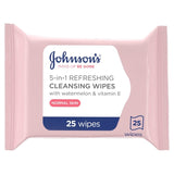 Johnson's cleansing wipes with spring flowers fragrance 25 wipes, UK version