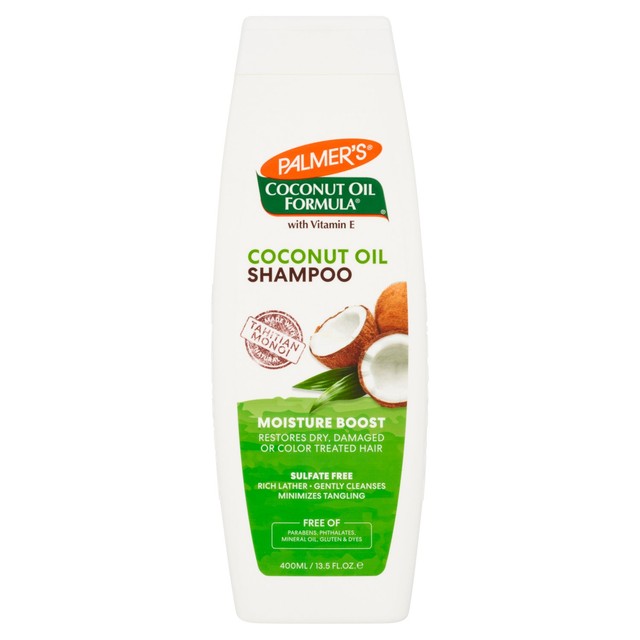 Palmer's Coconut Moisture Boost Shampoo 400ml, imported from the UK
