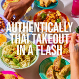 Kitchen Joy Spicy Sesame Chicken frozen noodle meal 320g, UK version