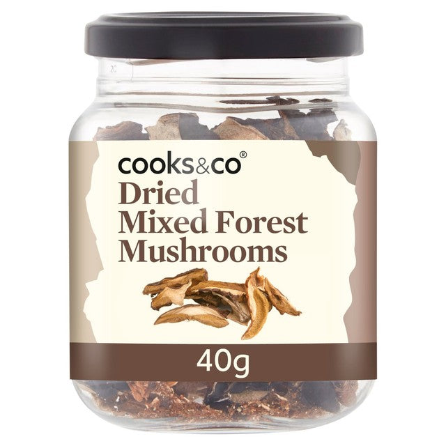Cooks & Co dried mixed forest mushrooms 40g - British product