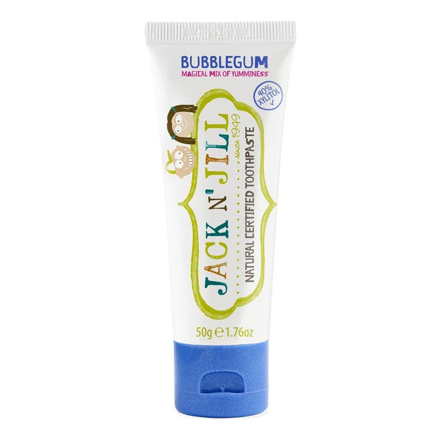 Jack N Jill toothpaste Bubblegum 50g, UK version