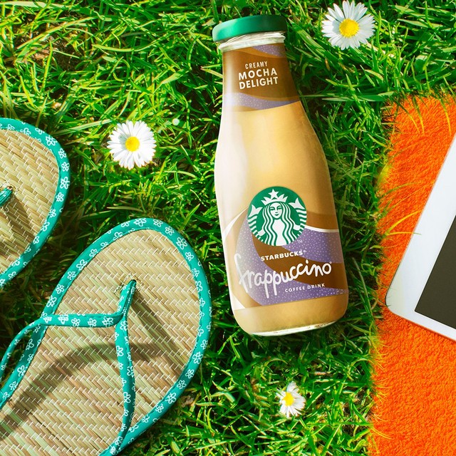 Starbucks mocha chocolate flavoured iced coffee 250ml (British brand)