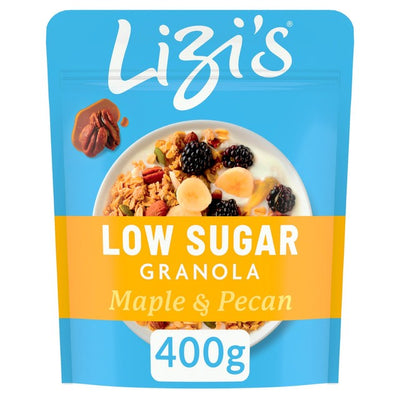 Lizi's Low Sugar Maple and Pecan Granola Cereal 400g