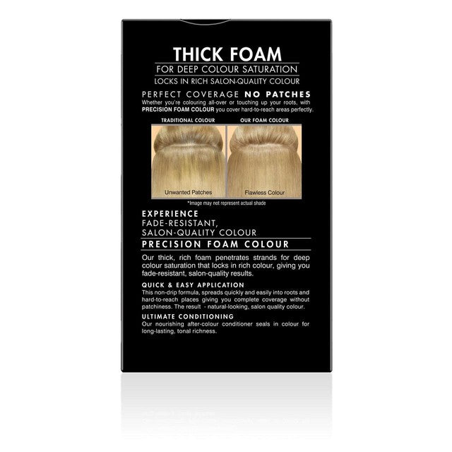 John Frieda Precision Foam hair dye in Light Natural Blonde, UK version
