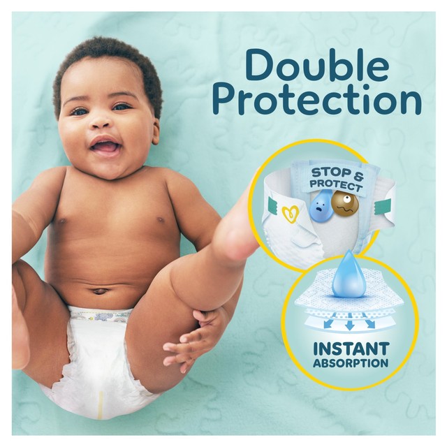 Pampers baby nappies size 3, imported from the UK