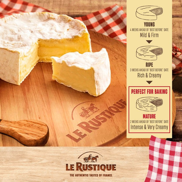 Le Rustique Camembert 250g, UK version