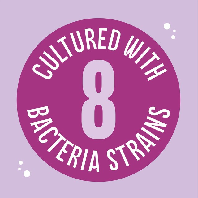 Arla Cultura Strawberry flavoured gut health yoghurt with fibre 450g - British product