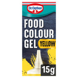 Dr Oetker yellow food colour gel 15g (British brand)