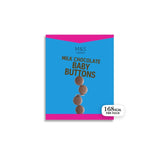 M&S Milk Chocolate Baby Buttons 10 x 18g, imported from the UK
