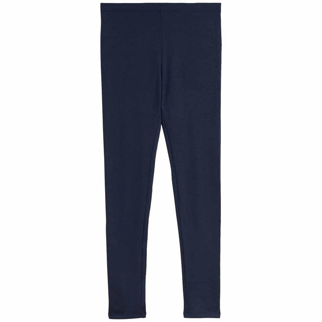 M&S thermal brushed leggings size 10 navy, imported from the UK