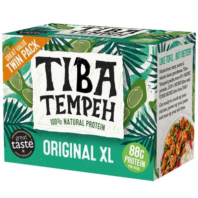 Tiba Tempeh Organic Original Block 400g Tempeh Block