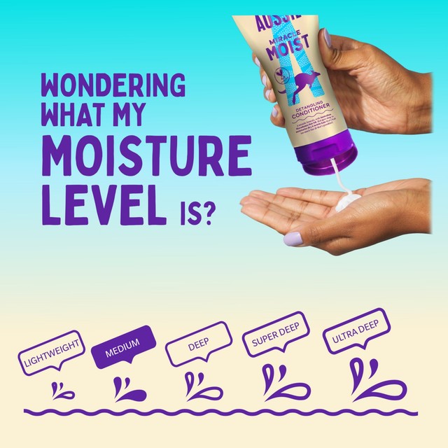 Aussie Miracle Moist conditioner 200ml - British product