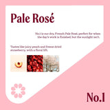 Nice brand Pale Rose 187ml aluminium drink can, imported from the UK