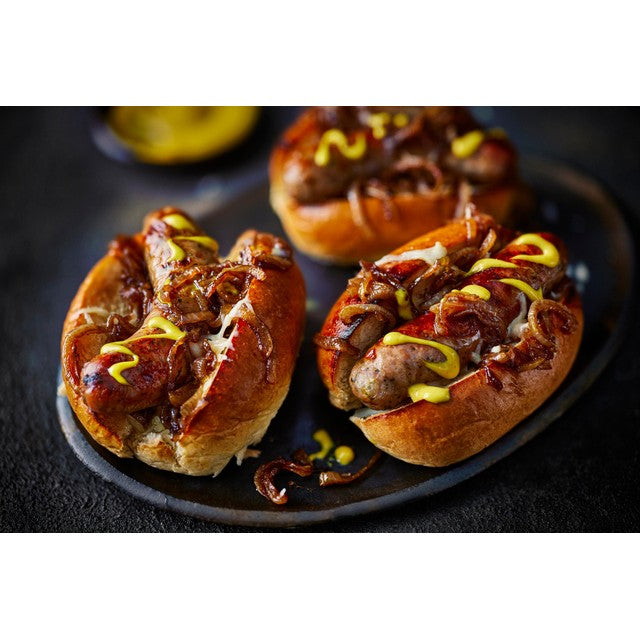 M&S Heritage Gold Master Grill pork sausages 400g, imported from the UK
