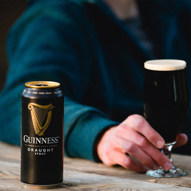 Guinness Draught stout beer 15 x 440ml cans, UK version