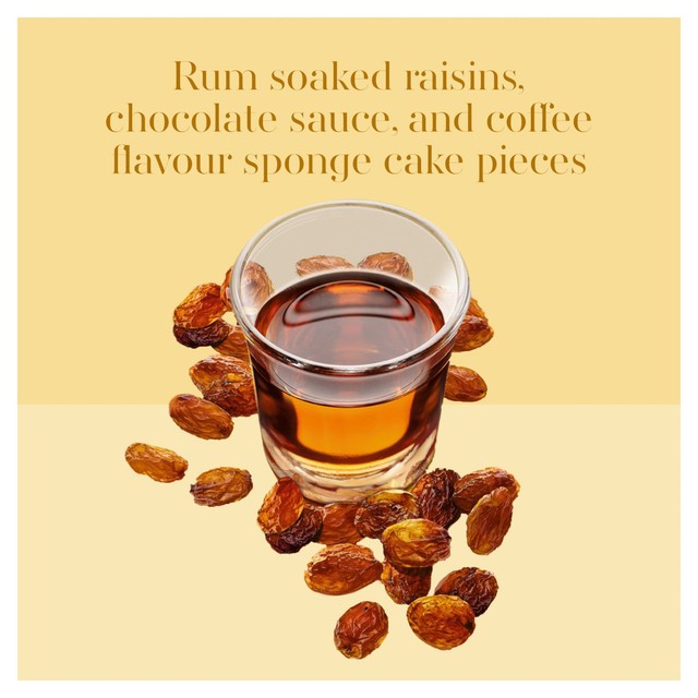 Carte D'Or rum & raisin ice cream dessert 825ml - British product