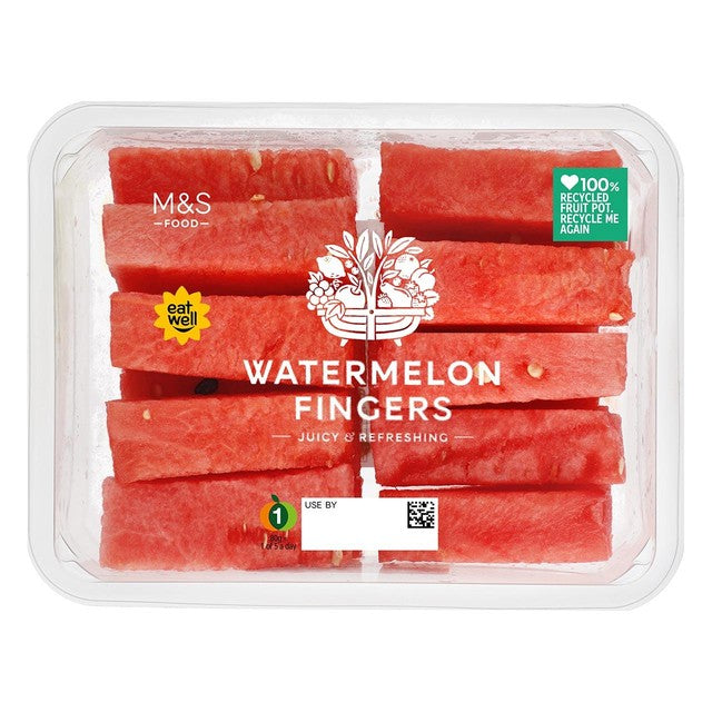 M&S watermelon fingers 600g, imported from the UK