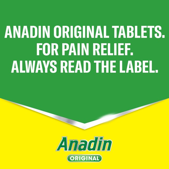Anadin Original pain relief tablets 16s - British product