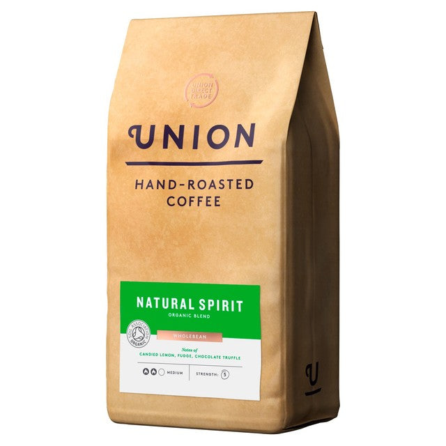 Union Hand-Roasted Natural Spirit coffee 500g (British brand)