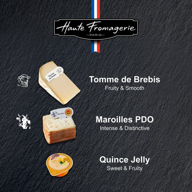 Haute Fromagerie medium cheese selection 400g, UK version