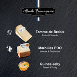 Haute Fromagerie medium cheese selection 400g, UK version