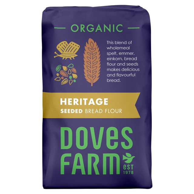 Doves Farm heritage seeded bread flour 1kg - British product
