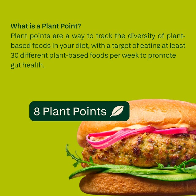all plants Chickpea, Pea & Lemon Zest Veggie Burger 360g - British product
