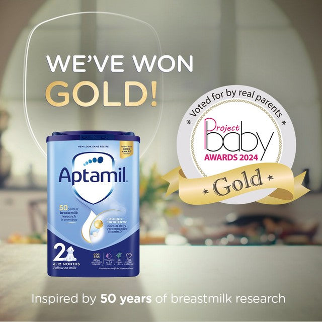 Aptamil follow on milk formula powder 6-12 months 800g - British product
