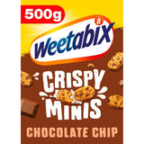 Weetabix Crispy Minis Chocolate cereal 500g (British brand)